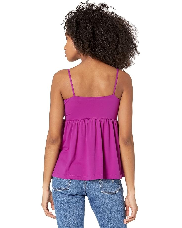 

Топ Susana Monaco Cinched Front V-Strap Top, цвет Ultra Violet