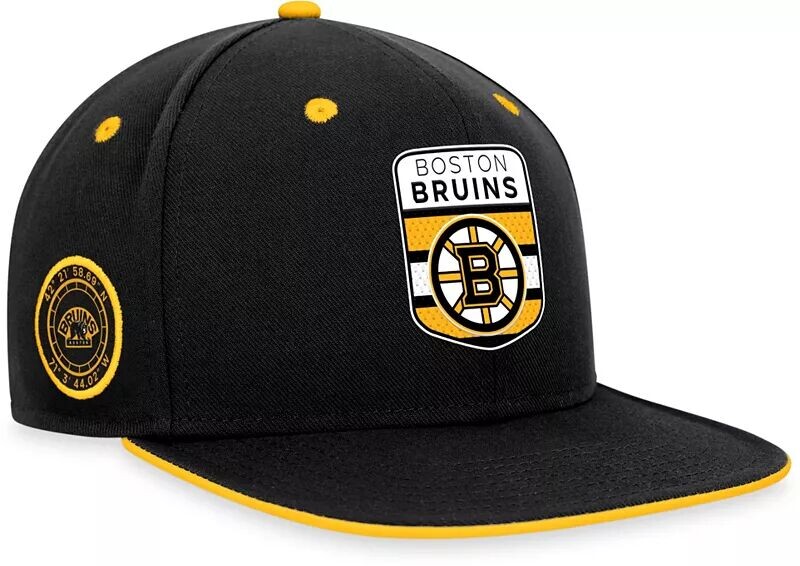 

Аутентичная бейсболка NHL Boston Bruins 2023-2024 Pro Draft Snapback