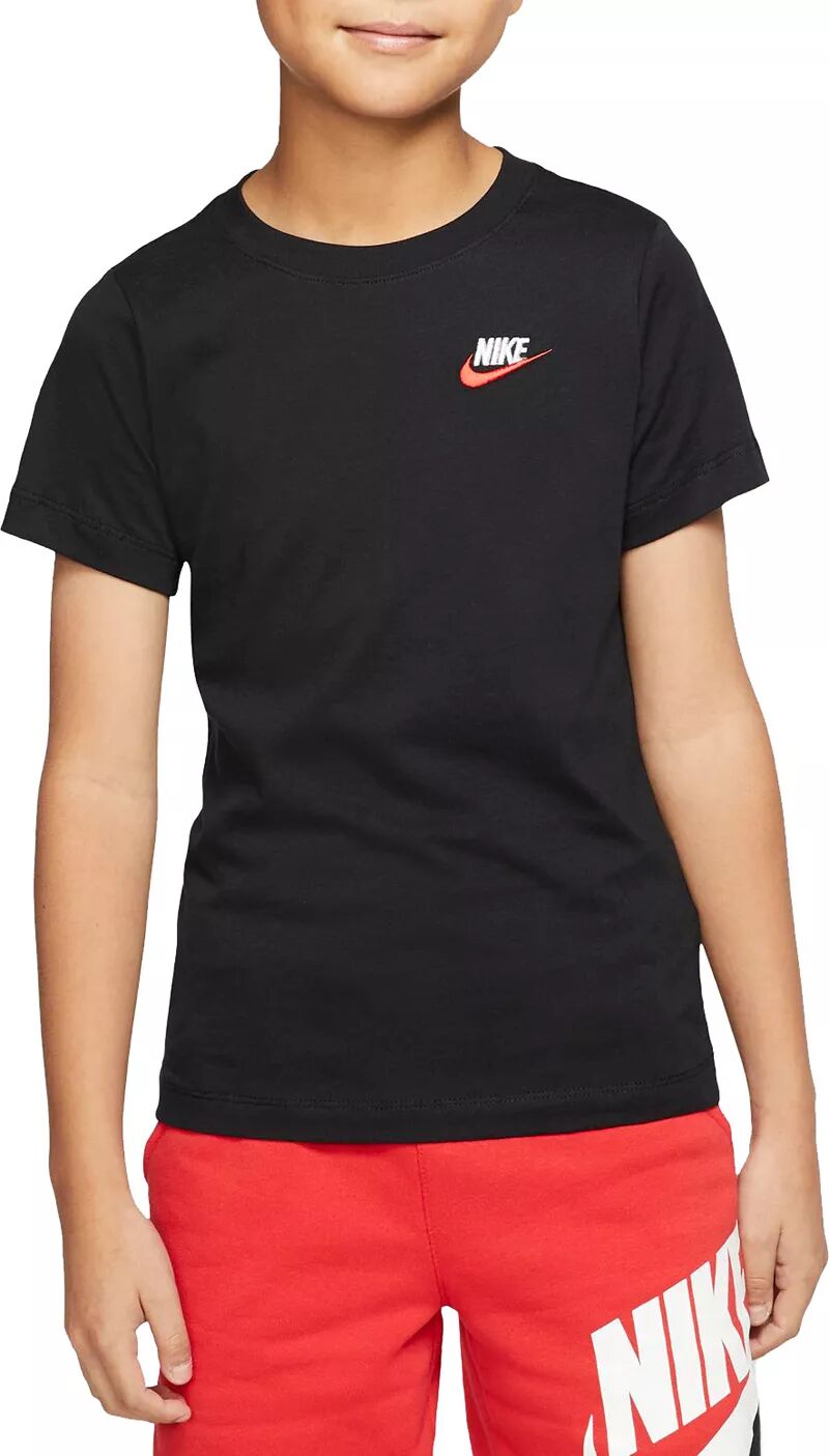 Футболка Nike Sportswear Futura для мальчиков, черный