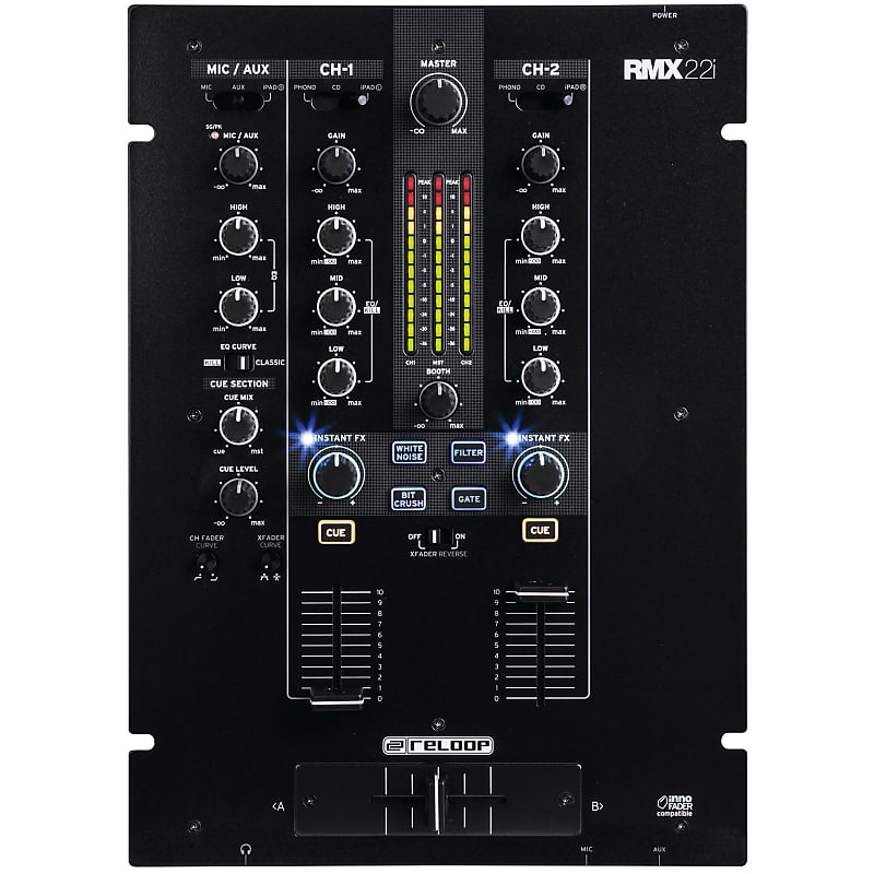 denon x1850 prime 4 канальный цифровой микшер Микшер Reloop RMX-22i 2-Channel MIDI Mixer