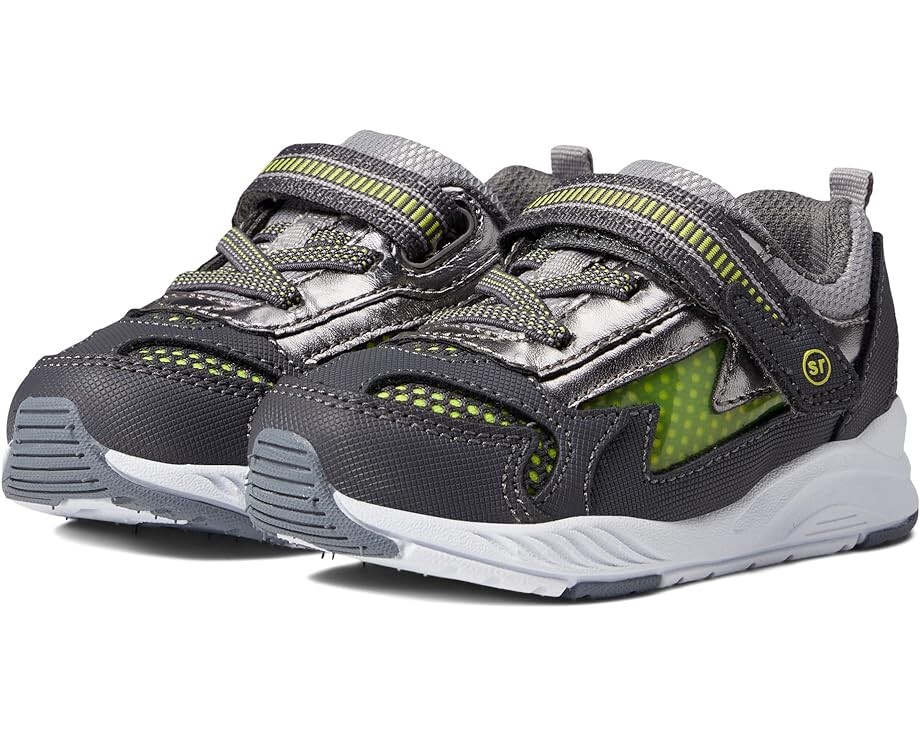 

Кроссовки Stride Rite Lighted Cosmic, цвет Grey/Neon