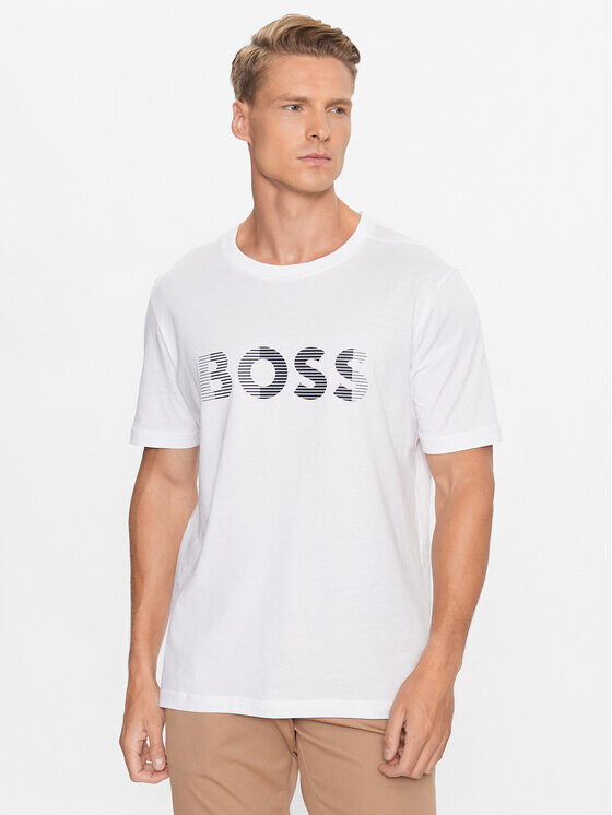 

Футболка стандартного кроя Boss, белый