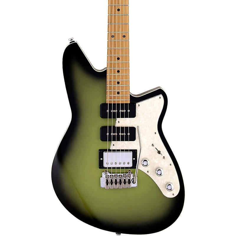 цена Электрогитара Reverend Sixgun HPP Roasted Maple Fingerboard Electric Guitar Avocado Burst