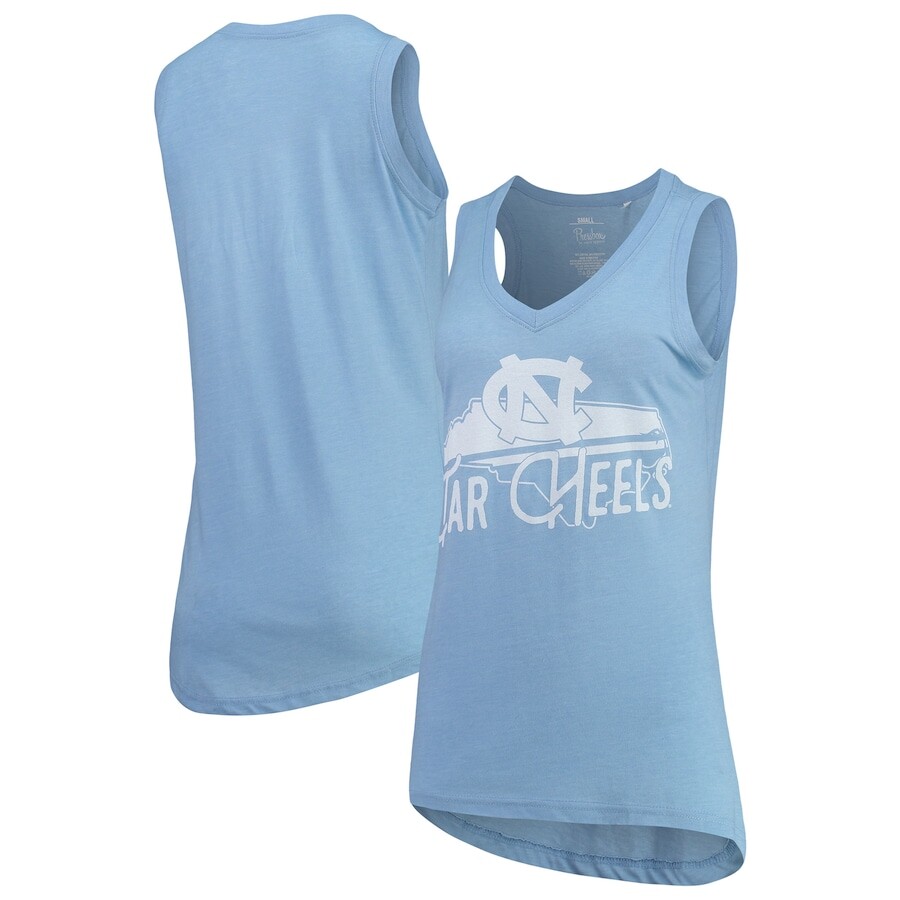 

Топ Pressbox North Carolina Tar Heels, синий