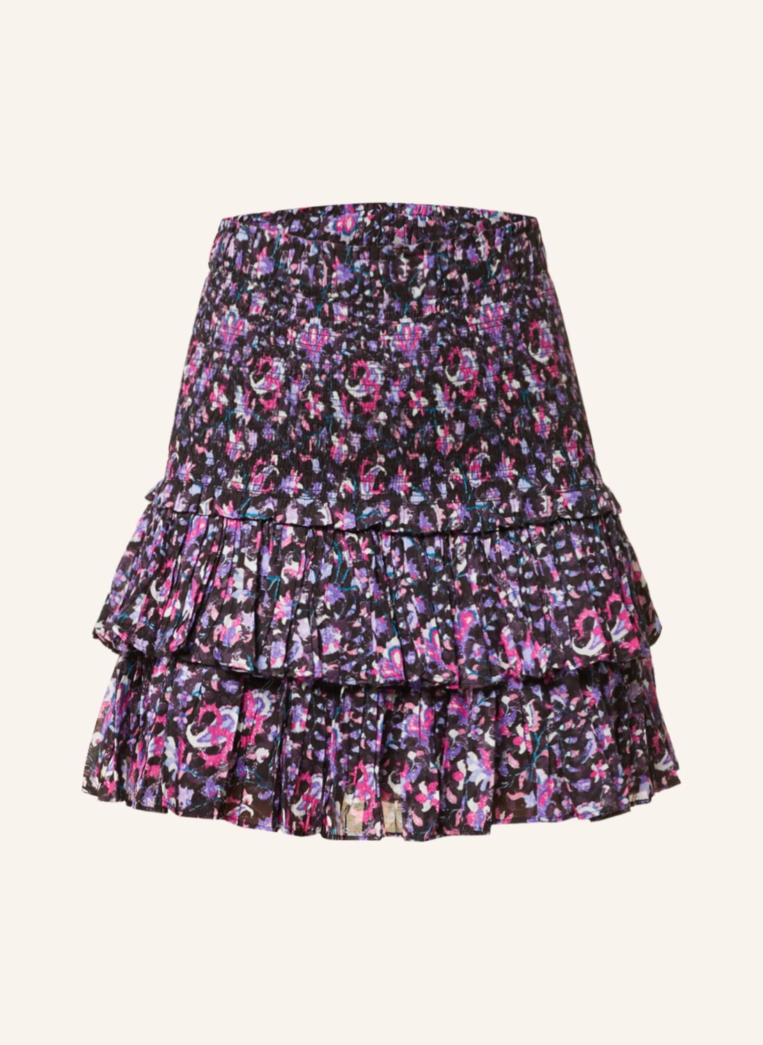 

Юбка ISABEL MARANT ÉTOILE NAOMI mit Volants, черный