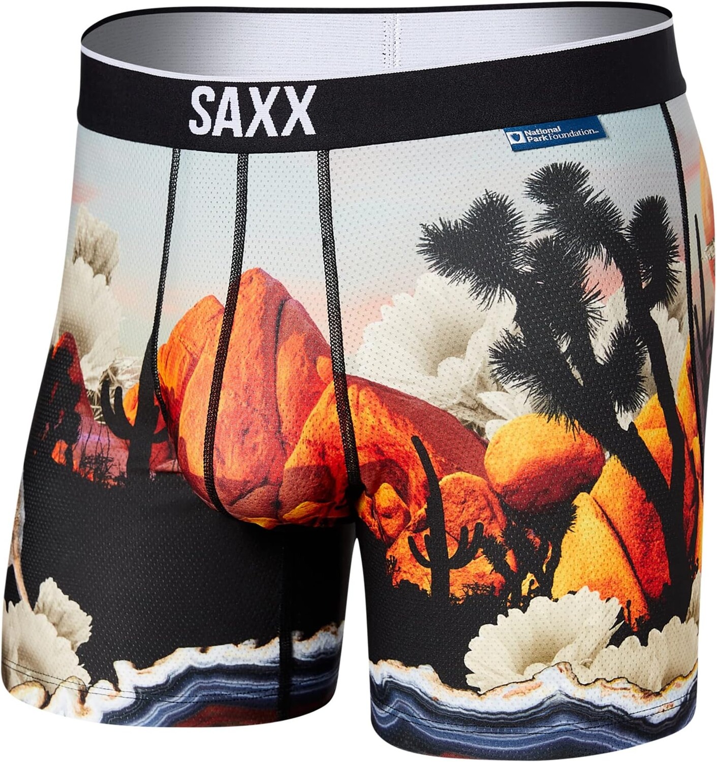 

Трусы-боксеры из дышащей сетки Volt SAXX UNDERWEAR, цвет Joshua Tree 1