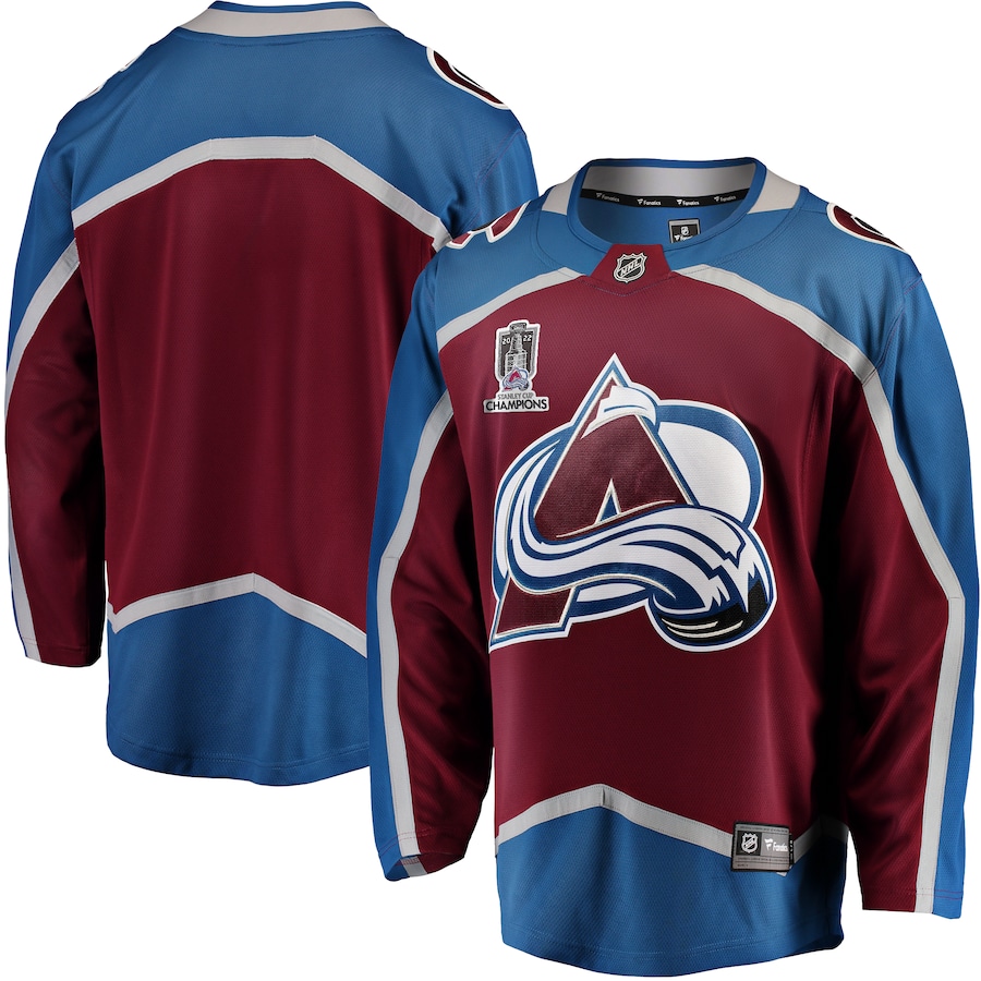 

Джерси Fanatics Branded Colorado Avalanche, бордовый