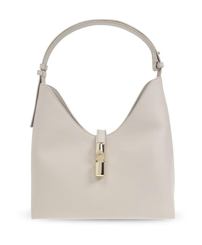 

Сумка goccia среднего типа шоппер Furla, бежевый
