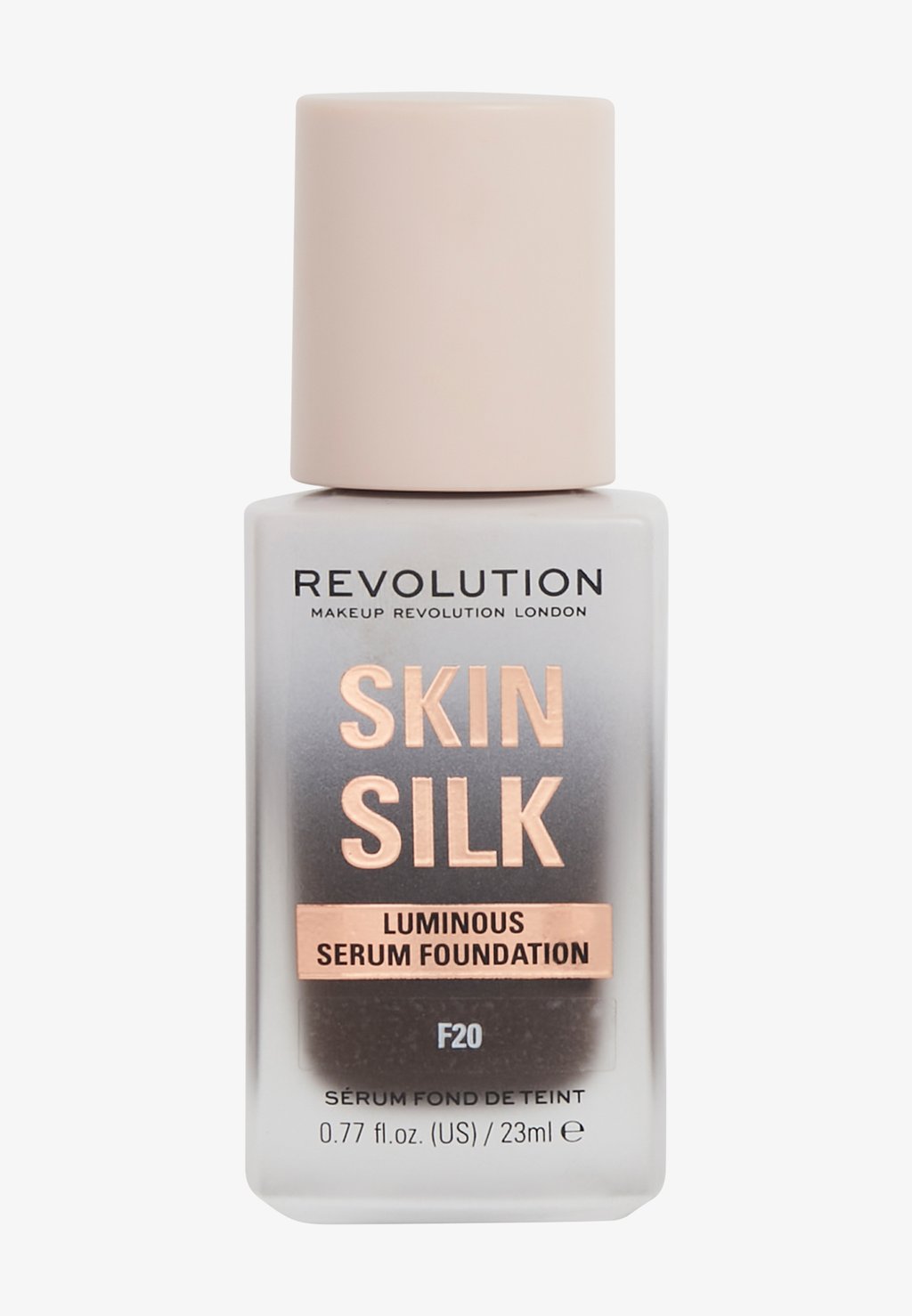 Тональная основа REVOLUTION SKIN SILK SERUM FOUNDATION Makeup Revolution, цвет f20