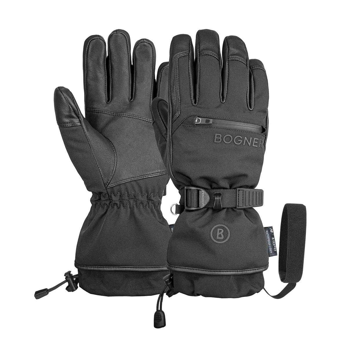 

Лыжные перчатки BOGNER "Adriano R-TEXXT", водонепроницаемые и дышащие, черный