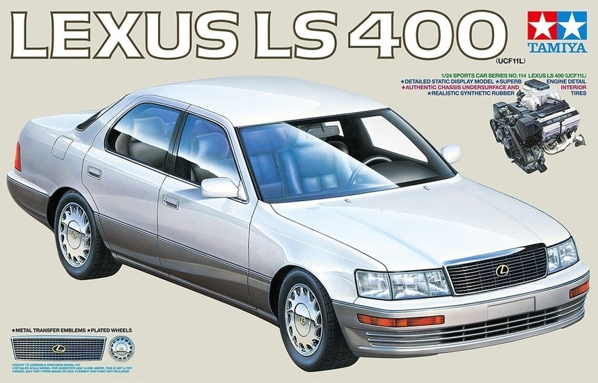 

Тамия 24114 1/24 Lexus LS 400 (UCF11L) Inna marka