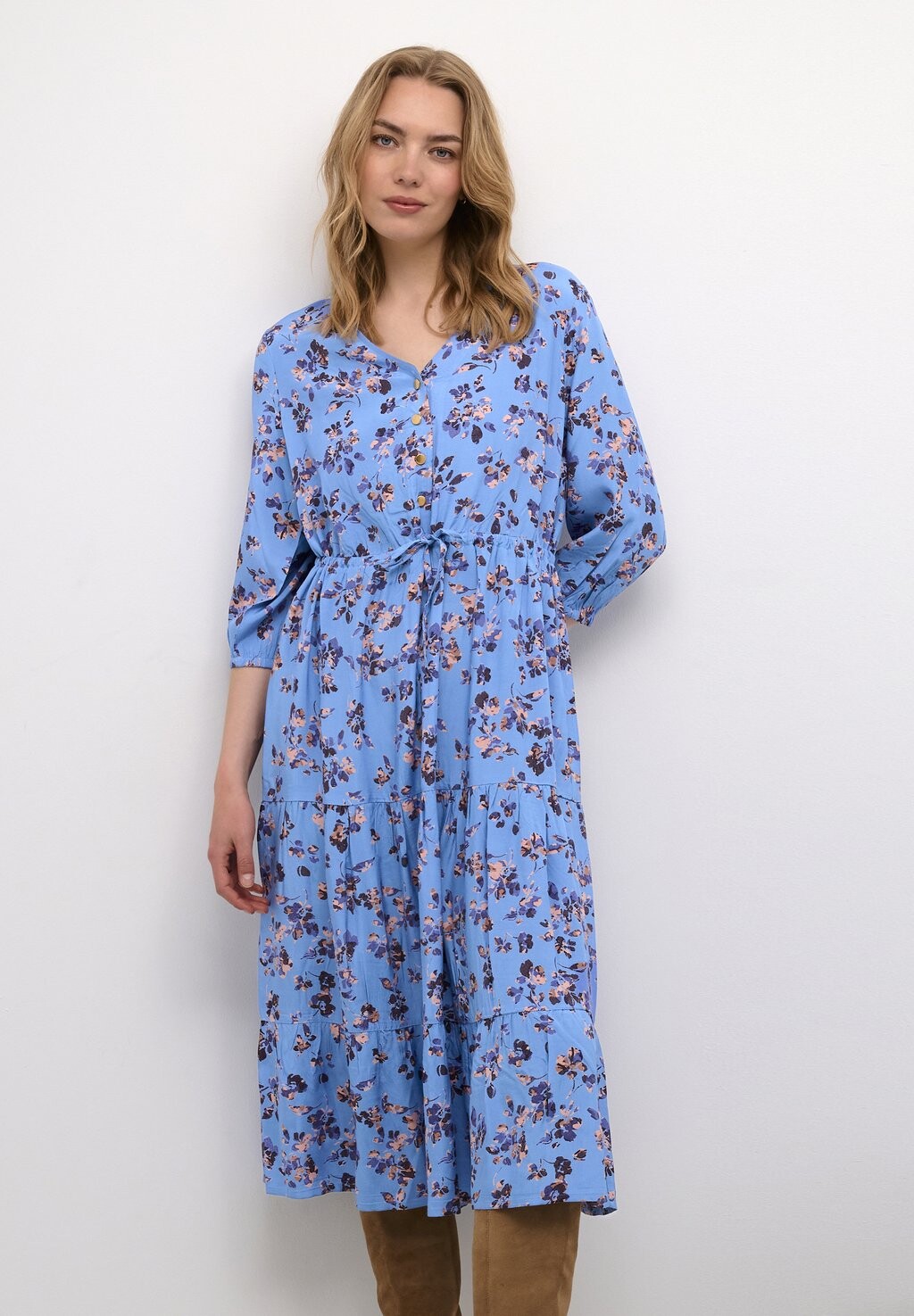 

Дневное платье CRENNA-ZALLY FIT Cream, цвет marina flower print