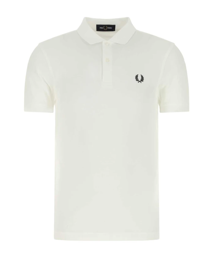 

Рубашка поло из пике Fred Perry, белый