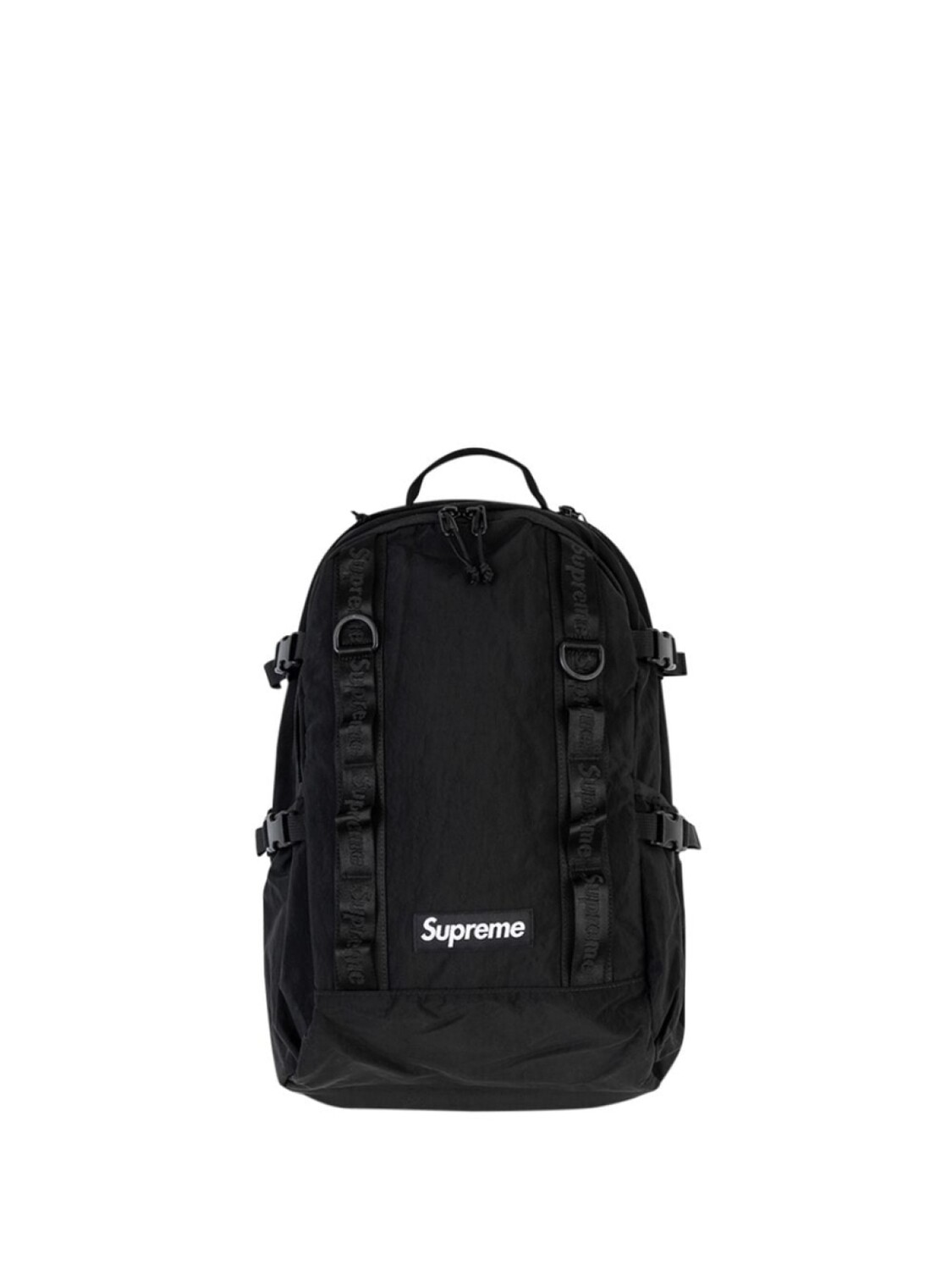 

Supreme рюкзак с логотипом, черный