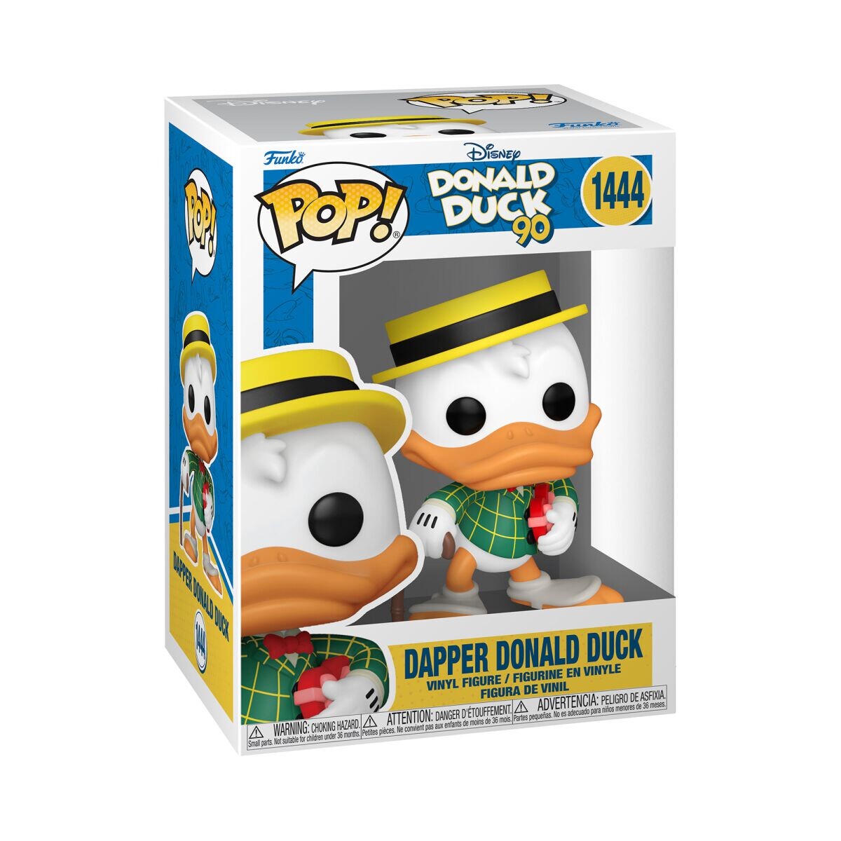 

Виниловая фигурка 90th Anniversary - Dapper Donald Duck Vinyl Figur 1444 от Micky Maus