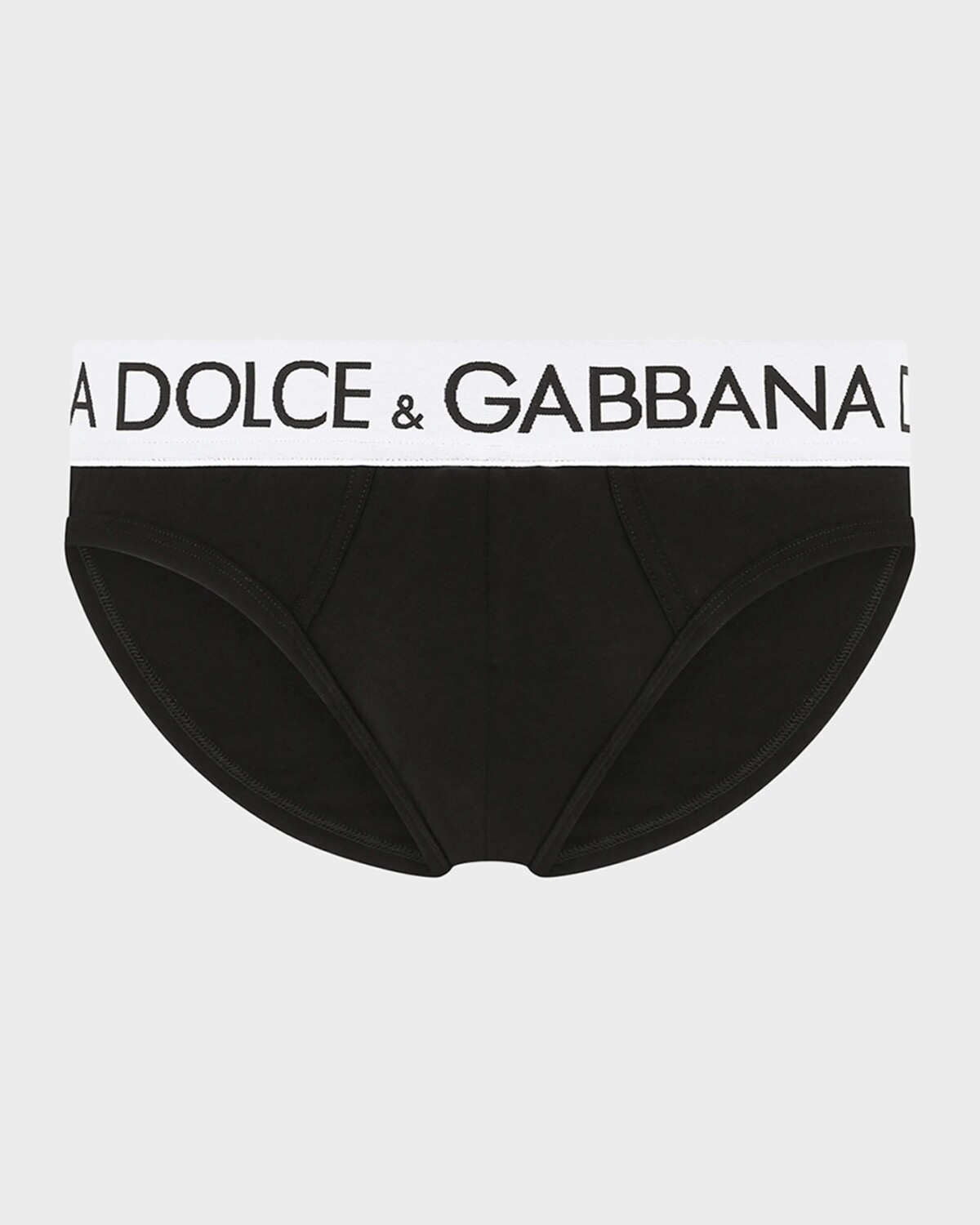 

Мужские трусы миди с логотипом Dolce&Gabbana, черный