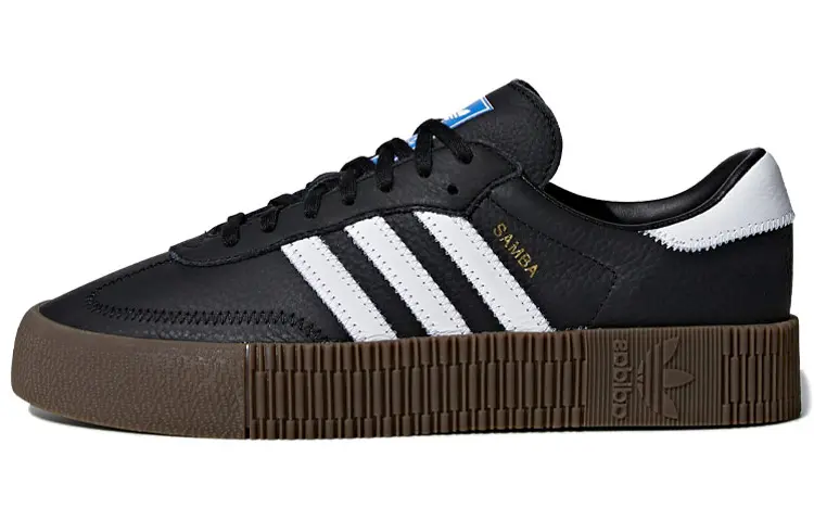

Adidas Originals Sambarose Black White Gum (женские)