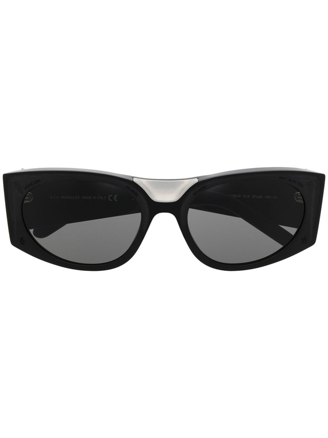 

Moncler Eyewear солнцезащитные очки ML 018, черный
