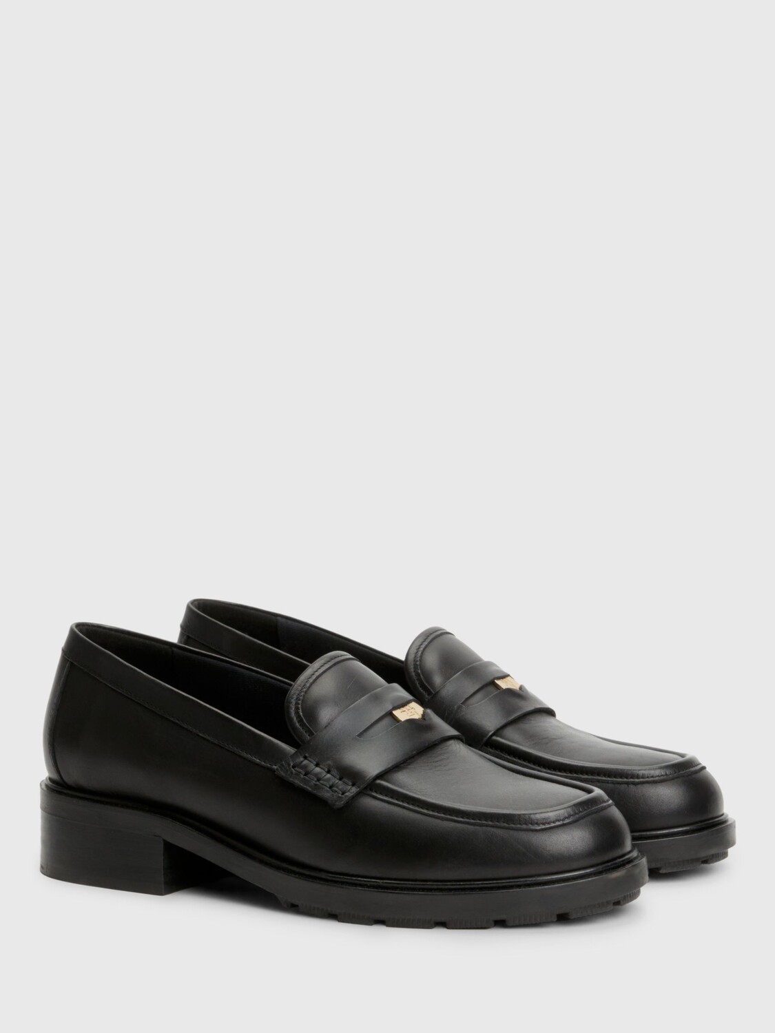 

Кожаные лоферы Tommy Hilfiger Iconic, черные
