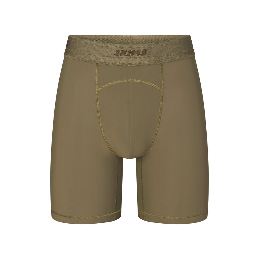 

Мужские трусы-боксеры 7 дюймов SKIMS Skims Sport, цвет Army