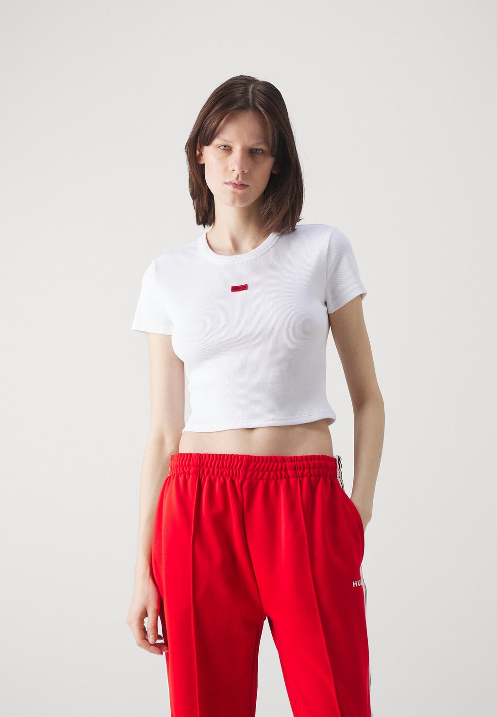 

Футболка базовая DELUISA HUGO, цвет white