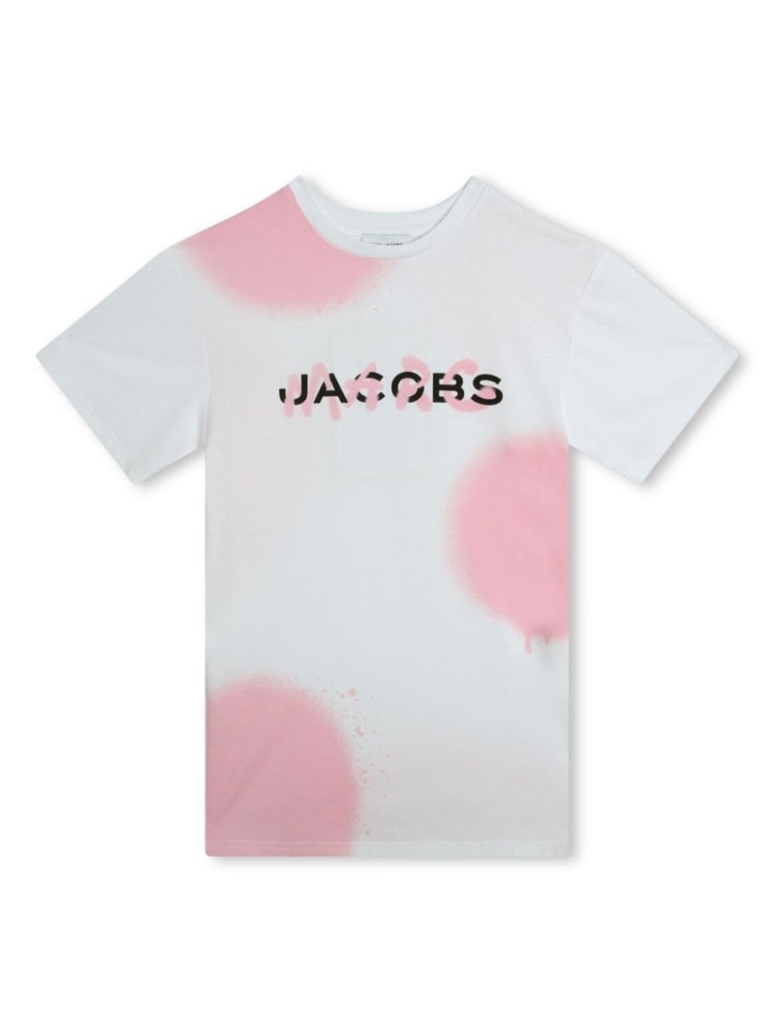 

Marc Jacobs Kids платье из органического хлопка с принтом Spray Spots, белый
