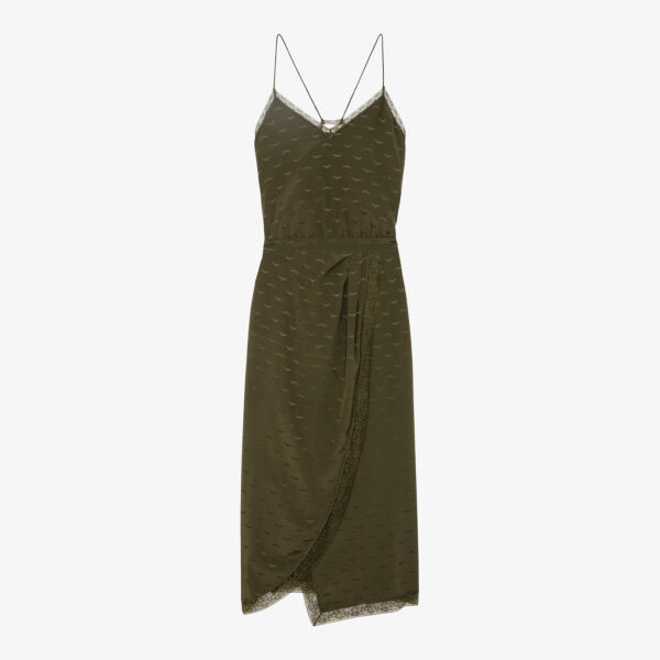 

Платье миди rixi с жаккаровыми крыльями Zadig&Voltaire, цвет wakame
