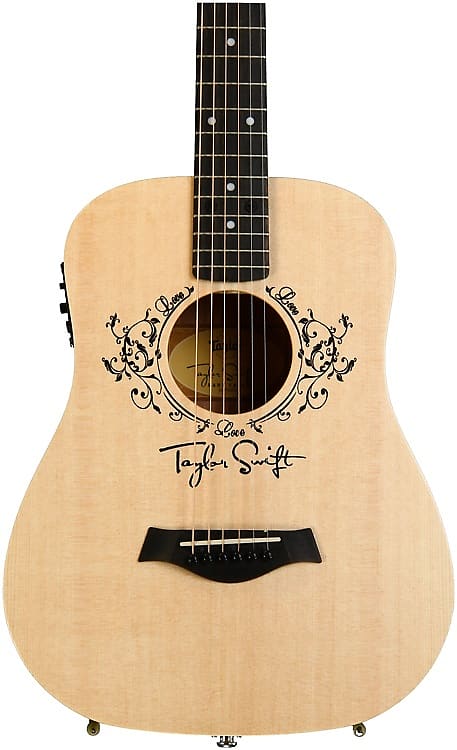 Акустическая гитара Taylor TSBTe Taylor Swift Acoustic-Electric Guitar - Natural Sitka Spruce taylor swift – red taylor s version
