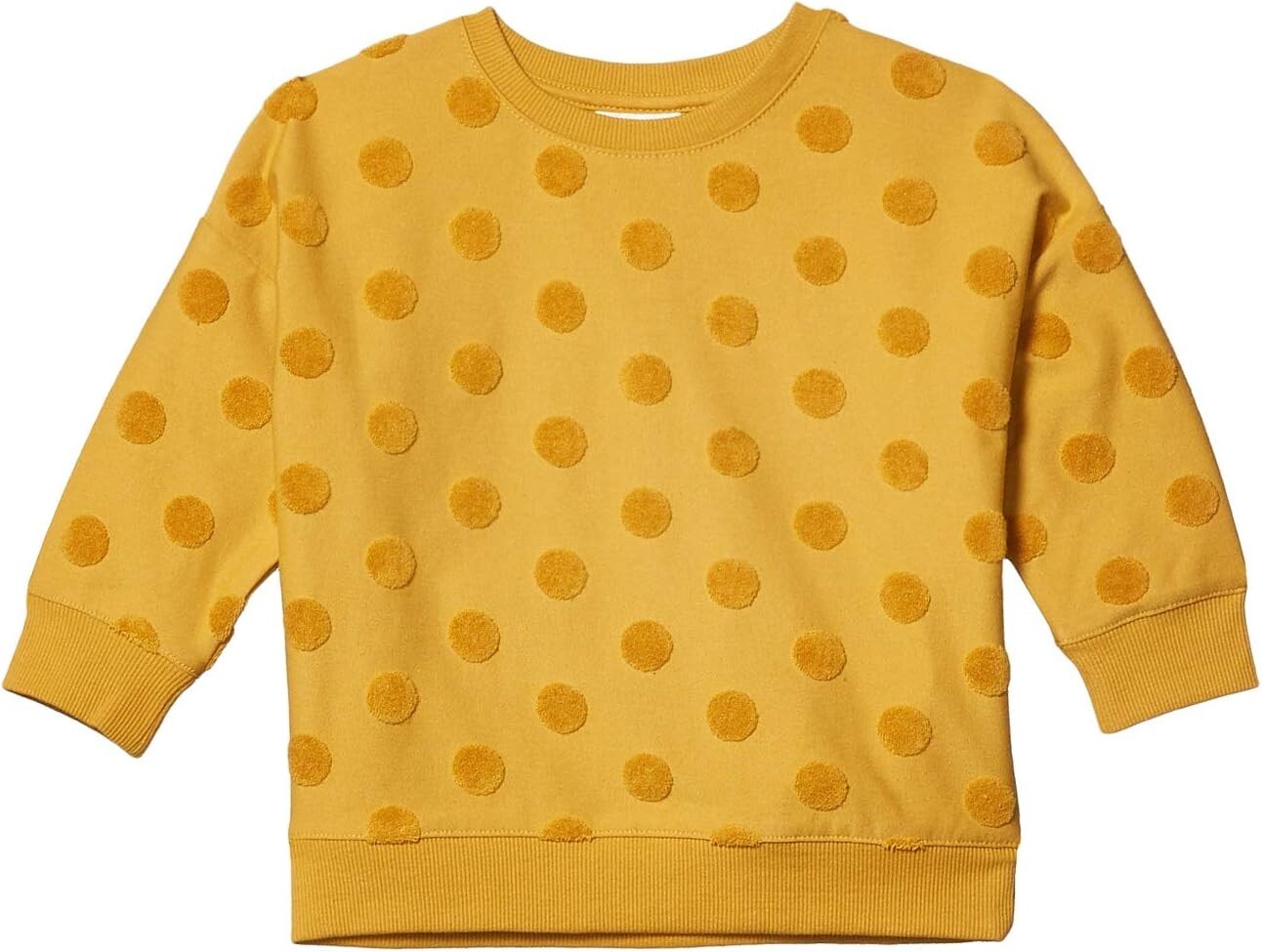 

Толстовка COTTON ON Sage Crew, цвет Honey Gold/Textured Spots