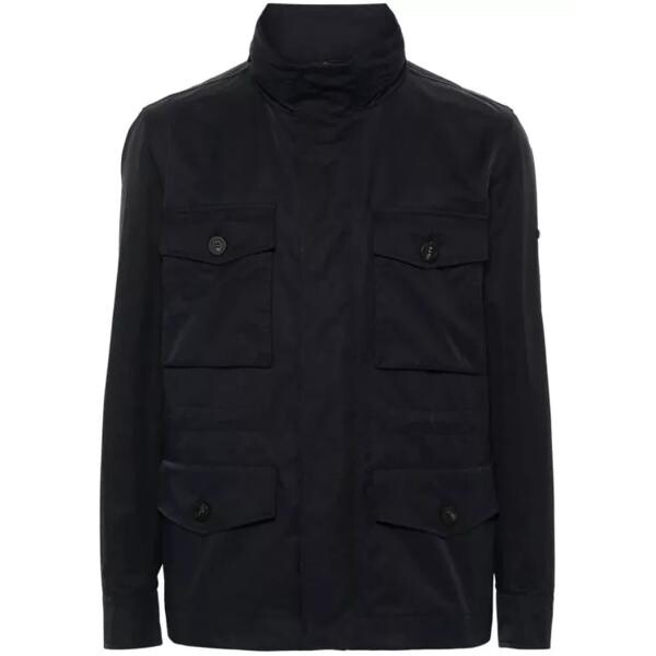 

Куртка gabardine-weave lightweight jacket Peserico, синий
