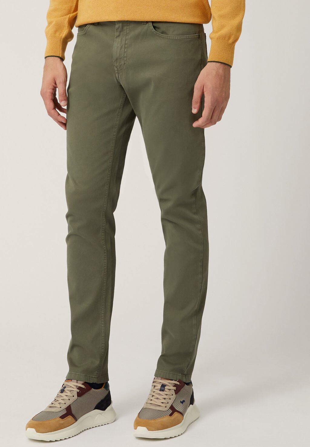 

Джинсы-сигареты 5 Tk Basico Narrow Harmont & Blaine, оливковый