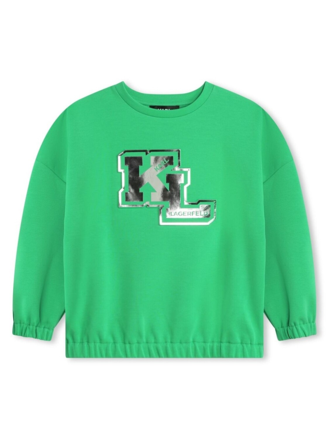 

Karl Lagerfeld Kids толстовка с логотипом, зеленый