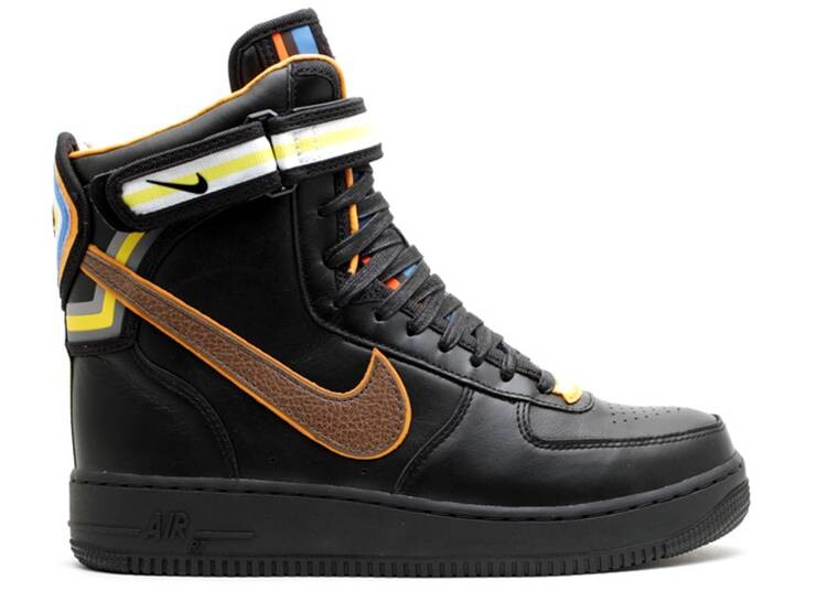 

Кроссовки Nike RICCARDO TISCI X AIR FORCE 1 HI SP 'BLACK BAROQUE BROWN', черный