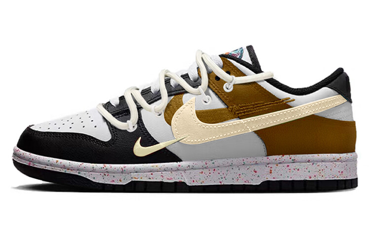 

Кроссовки Nike Dunk Skateboarding Shoes Women's Low-top Brown, коричневый