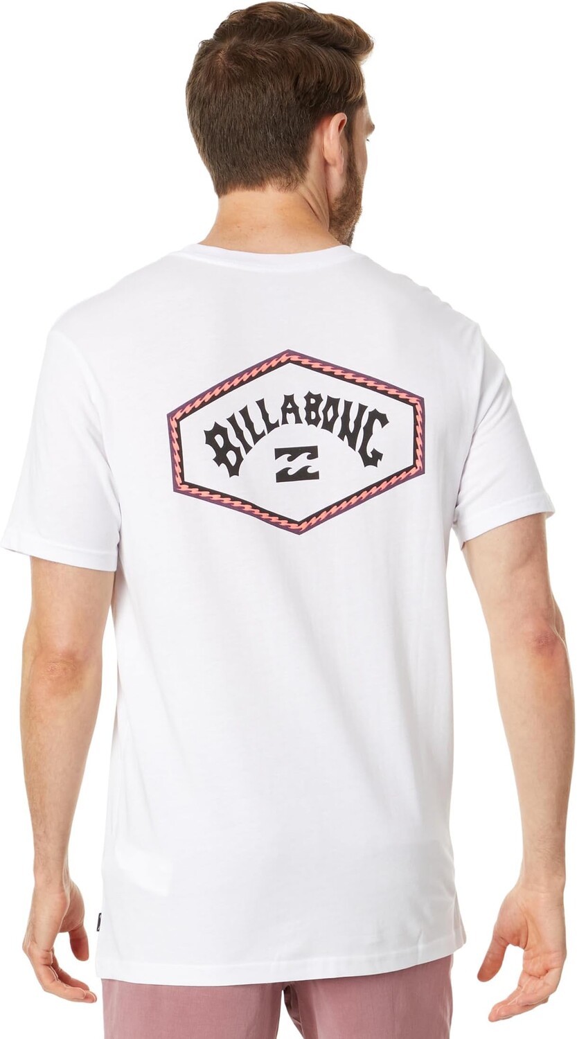 

Футболка Exit Arch с короткими рукавами Billabong, белый
