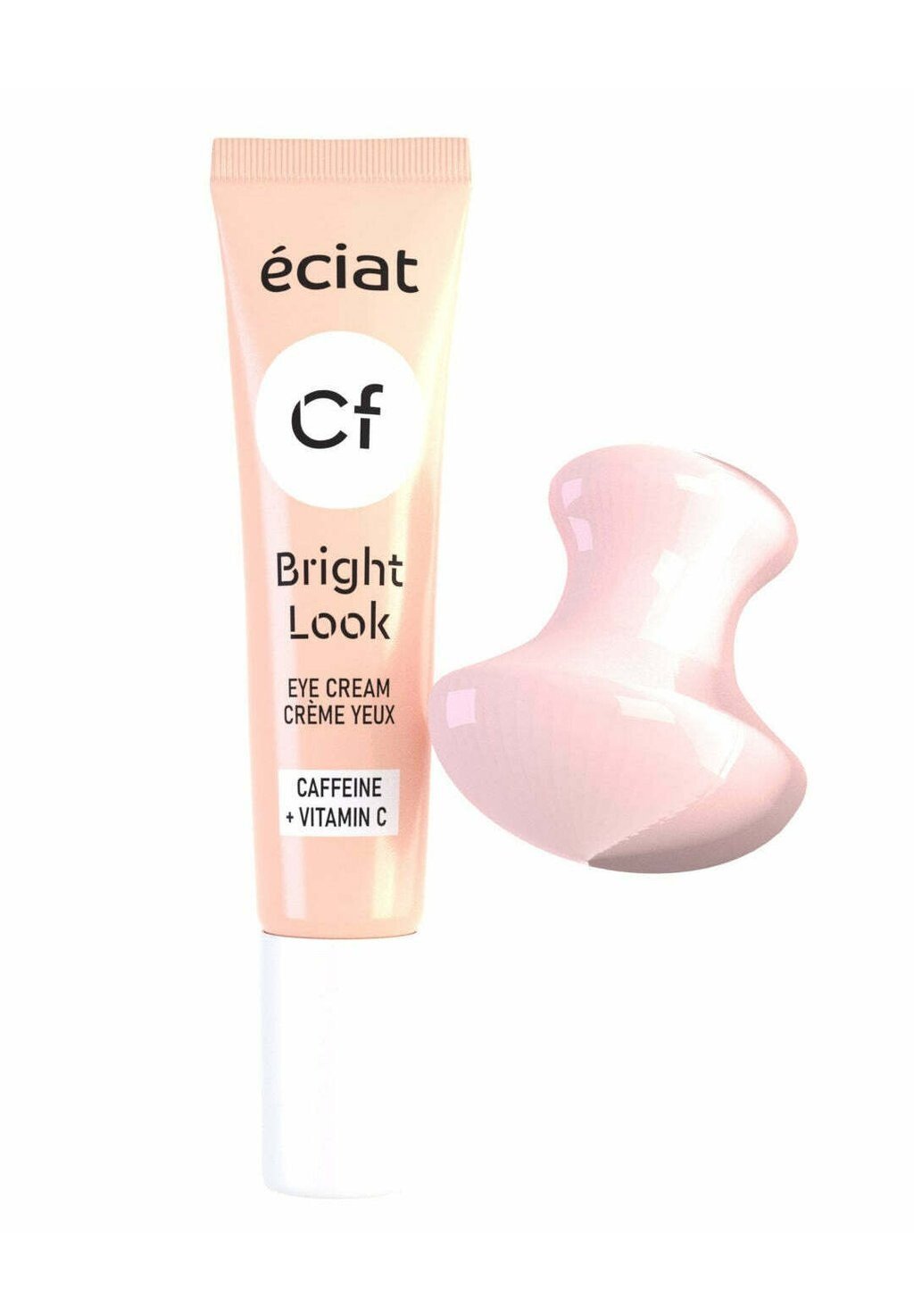 

Набор для ухода за кожей Looking Bright Set Eye Contour Cream & Quartz Roller LAVAY Paris, цвет light pink