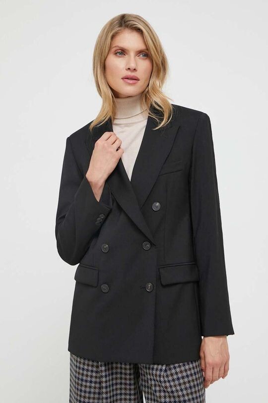 

Шерстяная куртка Weekend Max Mara, черный