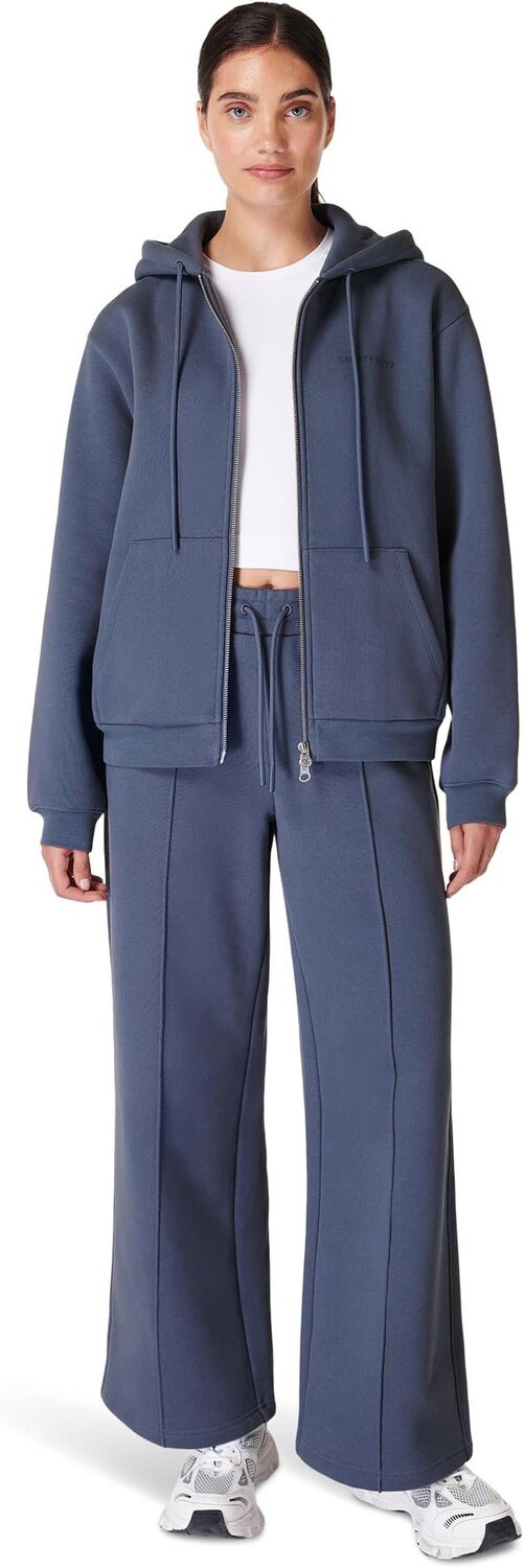 

Толстовка на молнии Powerhouse Sweaty Betty, цвет Endless Blue
