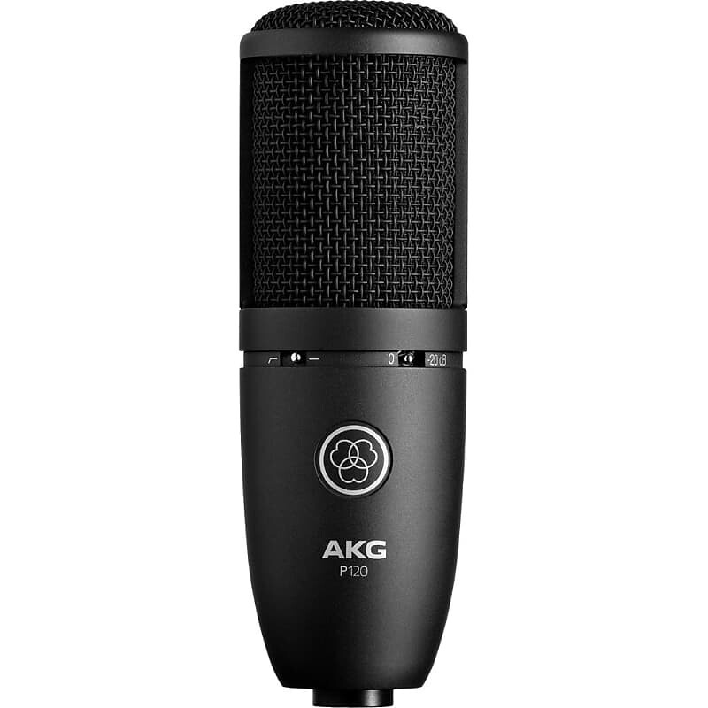

Конденсаторный микрофон AKG P120 General-Purpose Medium Diaphragm Cardioid Condenser Microphone