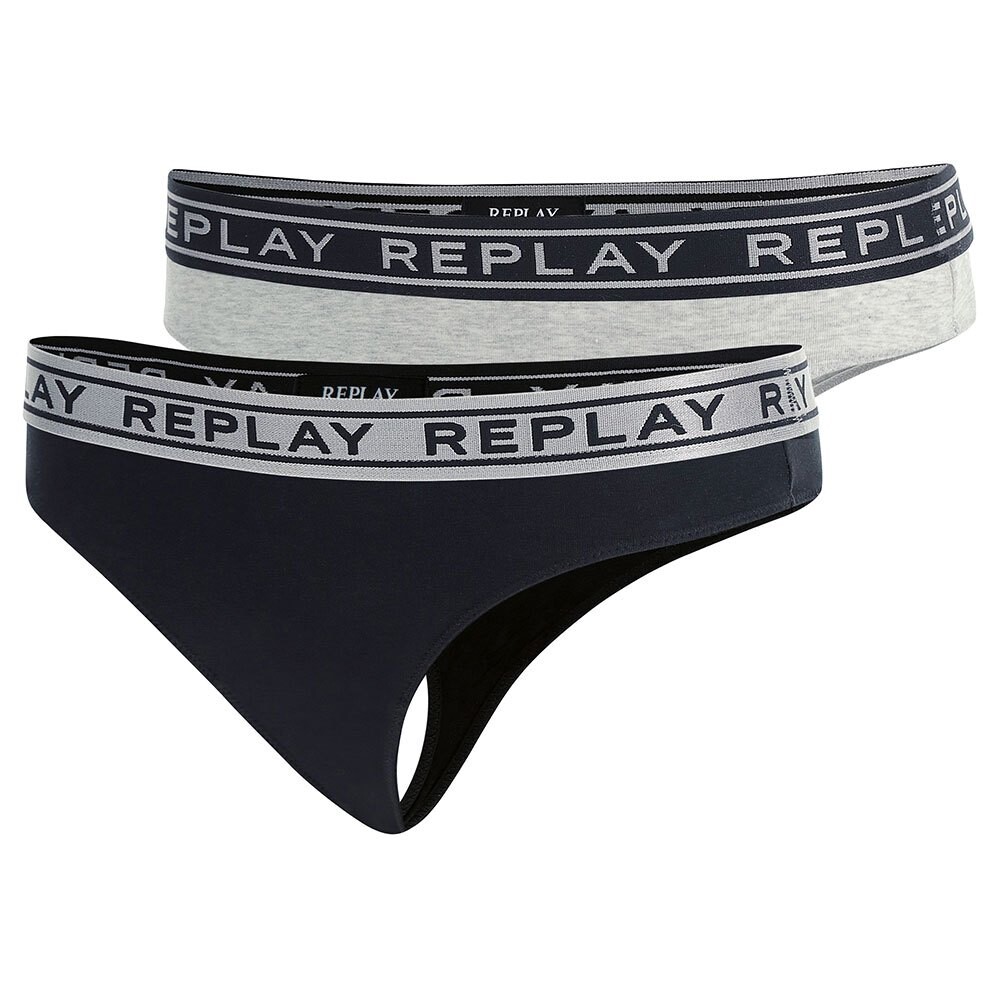 

Стринги Replay Style2 2 шт, серый