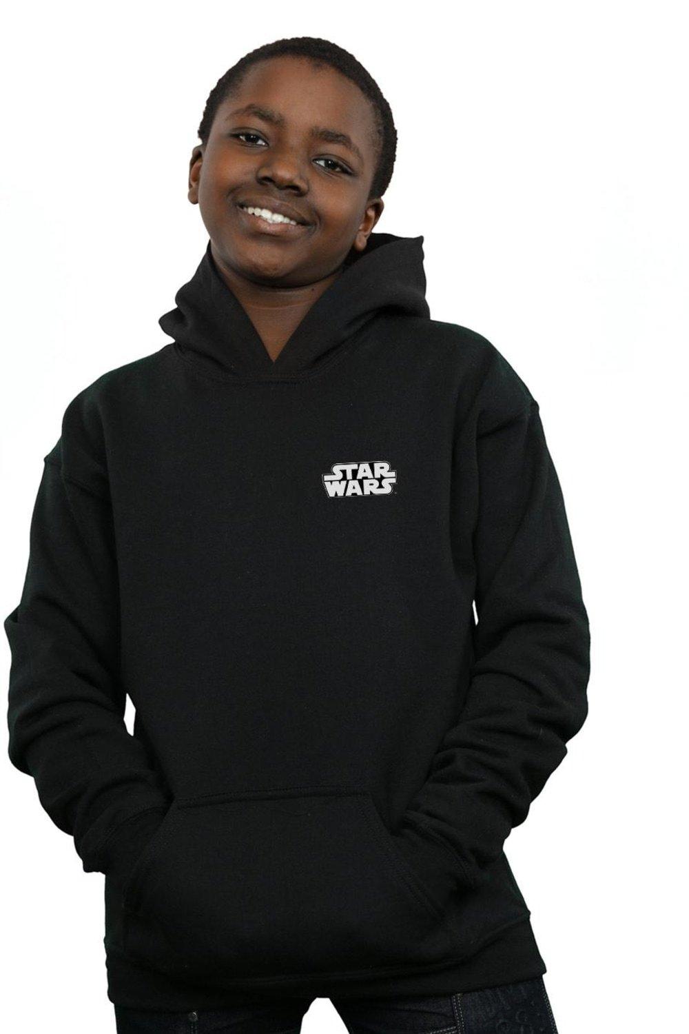Толстовка с логотипом Star Wars, черный