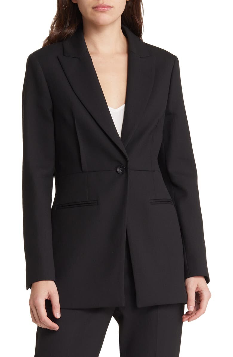 

Удлиненный блейзер Fritta TED BAKER LONDON, черный