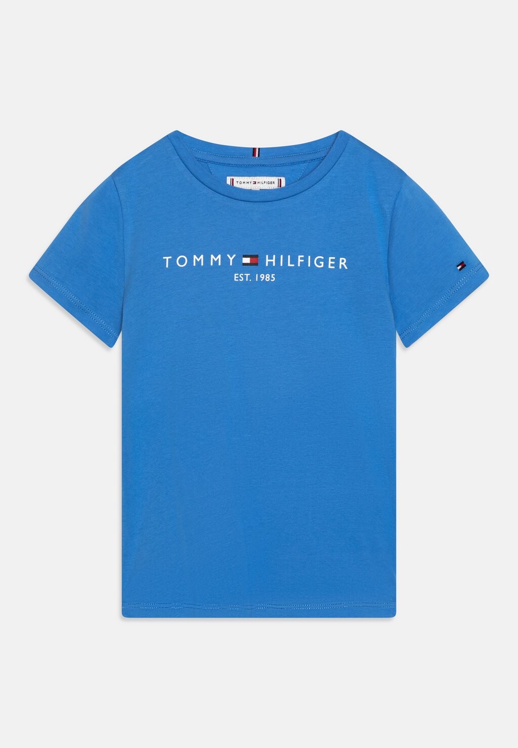 

Футболка с принтом Essential Tee Tommy Hilfiger, цвет blue spell