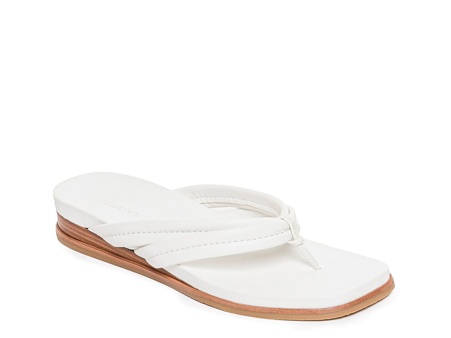 

Сандалии Bernardo Miami Comfort на танкетке, белый