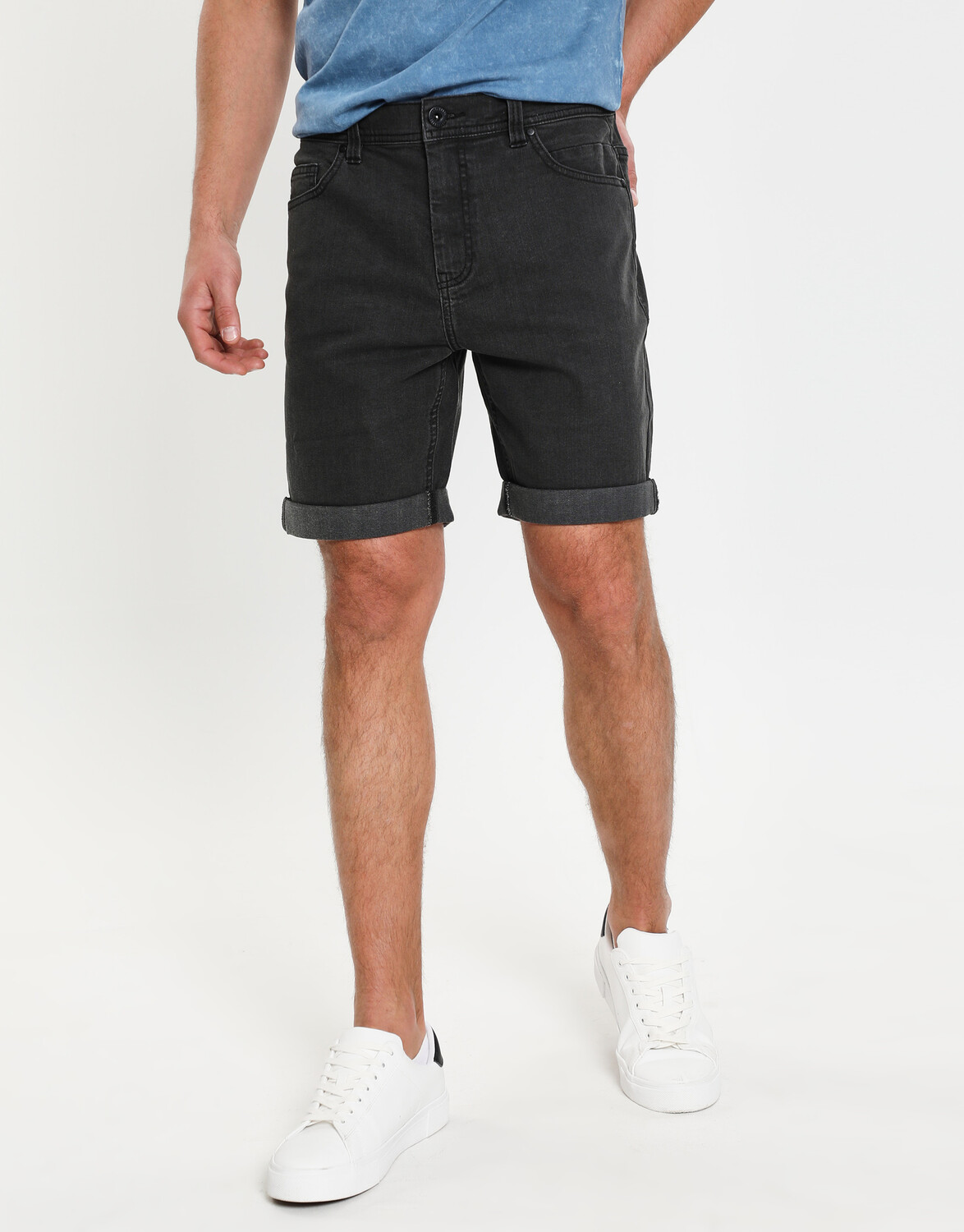 

Тканевые шорты Threadbare Jeans THB Denim Burt, черный