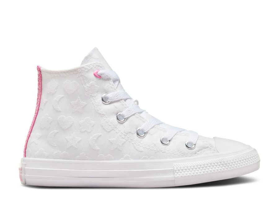 

Кроссовки Converse Chuck Taylor All Star High Ps 'Sparkle - White', белый