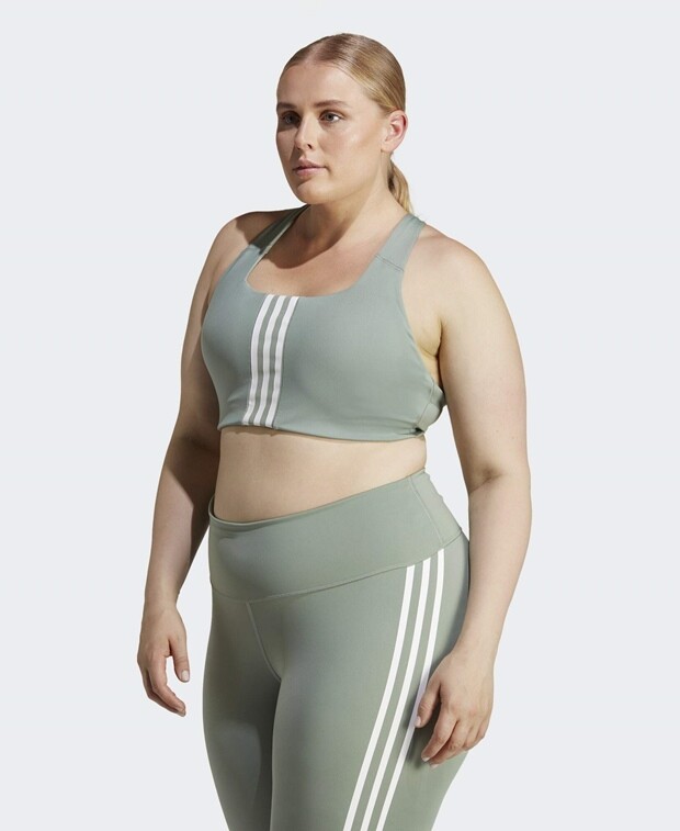 

Мягкий бюстгальтер adidas Performance, зеленый