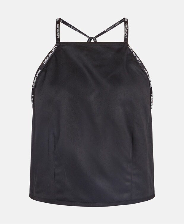 

Топ на тонких бретельках Calvin Klein, черный