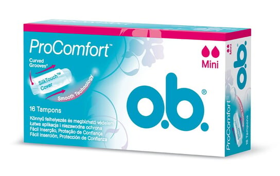 

Тампоны, 16 шт. O.B., ProComfort Mini