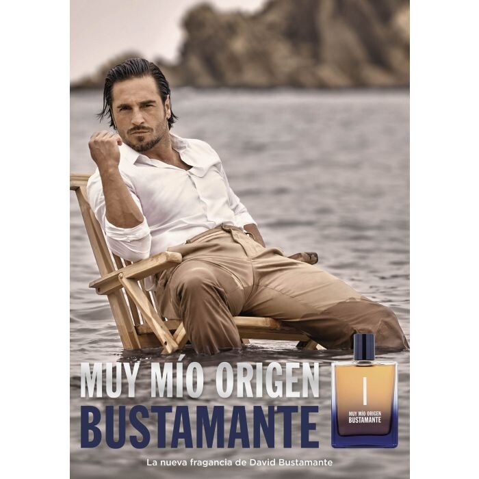

Мужская туалетная вода Estuche Muy Mío Origen Eau de Toilette David Bustamante, 100 ml